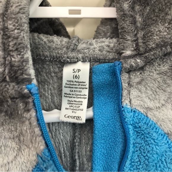 SIZE 6 - George Boys' Critter One-Piece pajamas - Picture 10 of 11